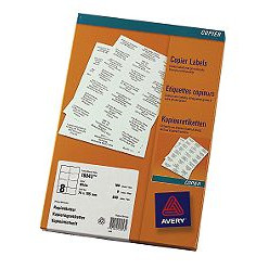 KOPI ETIKETTER AVERY 18043 / 800 STK