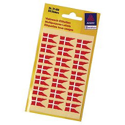 OBLATER DANSK FLAG AVERY 31-058 84 STK