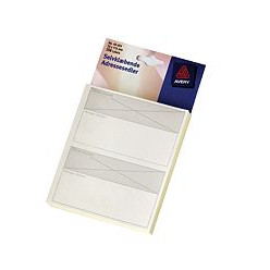 AFSENDER/MODTAGER ETIKET AVERY 43424 250 STK
