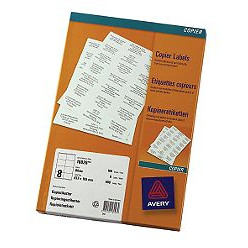 KOPI ETIKETTER AVERY 18026 800 STK