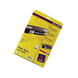 ETIKET TIL VIDEO KASSETTE AVERY L767425 400 STK