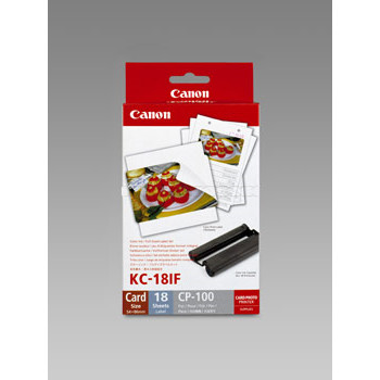 Canon KC-18IF label sheet for business cards (18)