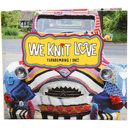 We Knit Love, dansk tekst, 1 stk.