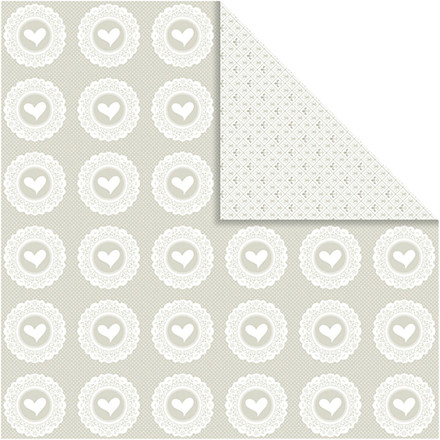 Design papir, 30,5x30,5 cm, Skagen, 5 ark