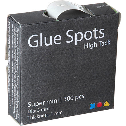 Glue Spots, 3 mm, 1 pk.