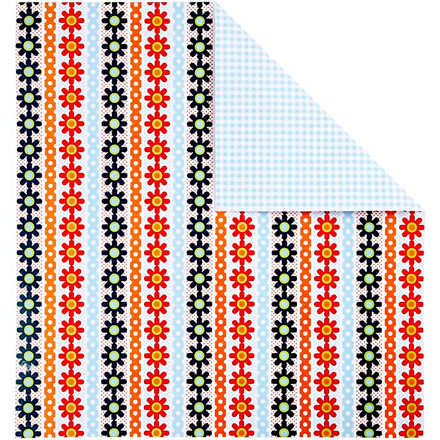 Design papir, 30,5x30,5 cm, London, 5 ark