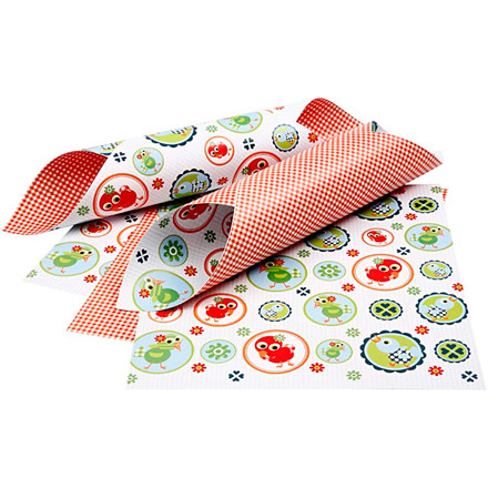 Design papir, 30,5x30,5 cm, London, 5 ark