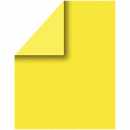 Color Bar, 21x30 cm, gul, ensfarvet, 20 ark