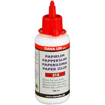 V2 papirlim, 100 ml