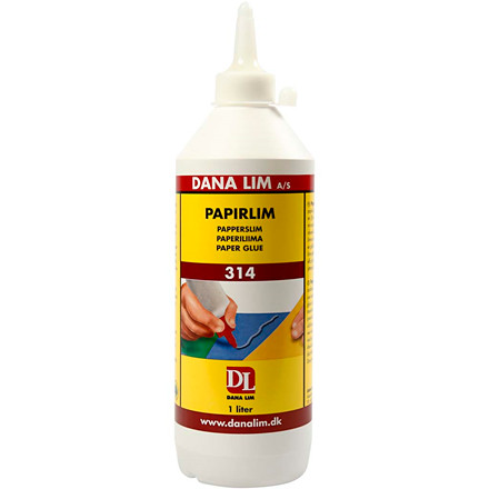 V2 papirlim, 1 l