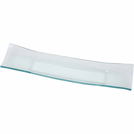 Glasfad, 34x8,5 cm, smal, 6 stk.
