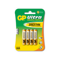 GP Batteries Battery Ultra Alkaline LR3/AAA   1,5V  (4)