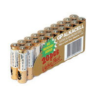 GP Batteries Battery Super Alkaline LR3/AAA   1,5V (20)