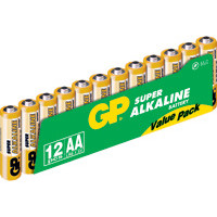 GP Batteries Battery Super Alkaline LR6/AA    1,5V (12)