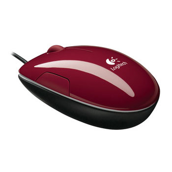 Logitech LS1 Laser Mouse (Cinnamon Red)