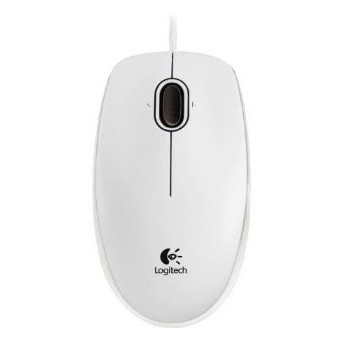 Logitech OEM - B110 Optical USB Mouse White