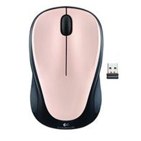 Logitech M235 Wireless Mouse Pink Ivory