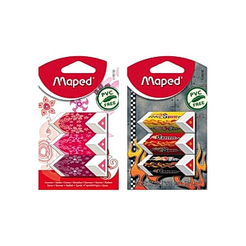 VISKELÆDER PYRAMIDE MAPED 3 PAK - 2 ASSORTEREDE 