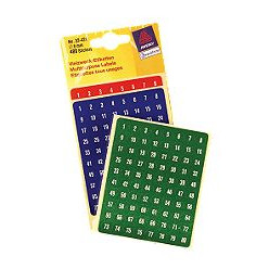TAL 1-160 STICKER 480 STK AVERY 32-421
