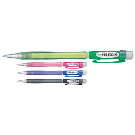 PENCIL PENTEL FIESTA II AX125 0,5 MM - SORT , BLÅ OG RØD