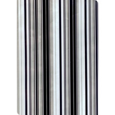 GAVEPAPIR SILVER STRIPE 38X175 CM