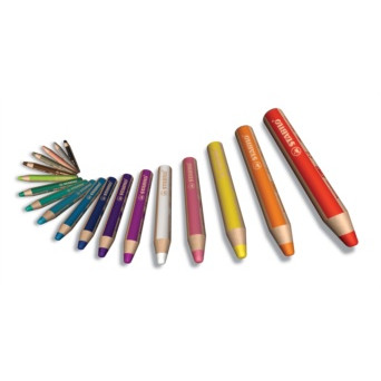 STABILO 880 WOODY 3-i-1 CARMIN RED
