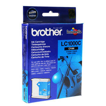 Brother LC1000C ink cartridge cyan