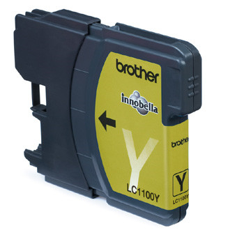 Brother LC1100Y ink cartridge yellow (blister)