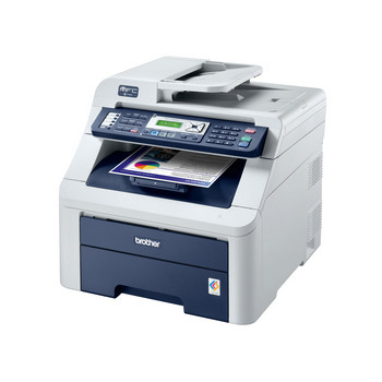 Brother MFC9120CN Farvelaser 4-i-1 Kopi, print, fax & scan.