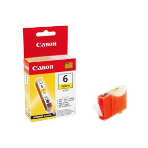 Canon BCI-6Y yellow ink cartridge blistered
