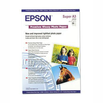Epson A3+ premium glossy photo paper