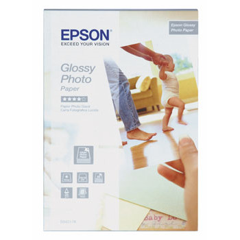 Epson 10x15cm Glossy Photo Paper 225 g (50) - Silver