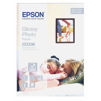 Epson A4 Glossy Photo Paper 225 g (20) - Silver