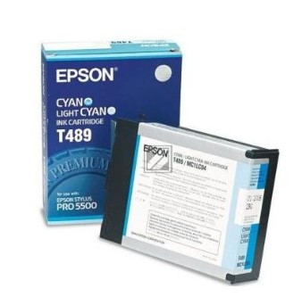 Epson T48 - Cyan /Light Cyan Ink Car