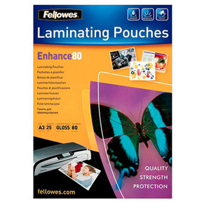 Fellowes Lamineringslommer A3 80 micron (100)