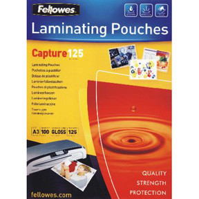 Fellowes Lamineringslommer A3 125 micron (100)
