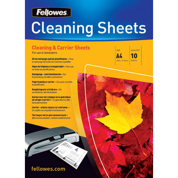 Fellowes Carrier & Cleaning sheets A4 (10)