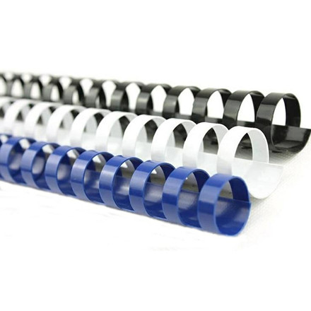 Fellowes Plastspiraler sort 6mm (100)