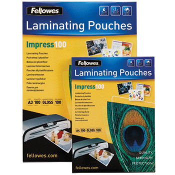 Fellowes Lamineringslommer A3 100 micron (100)