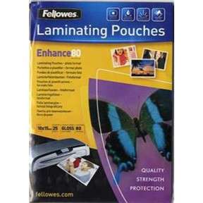 Fellowes Lamineringslommer Photo 150X100 80 micron (25)