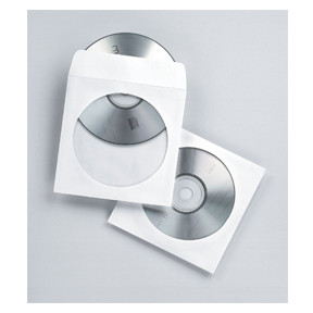 Fellowes CD papir konvolut m/rude (50)