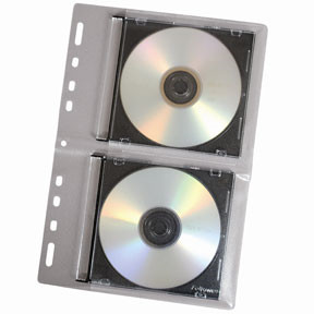 Fellowes CD-R A4 lommer t/ringbind (10)