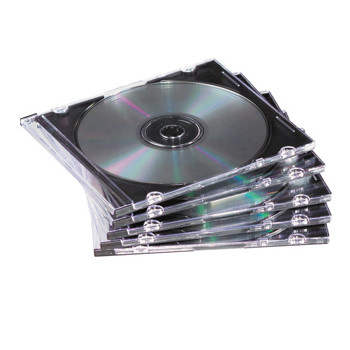 Fellowes CD Slimline JewelCase Klar(25)