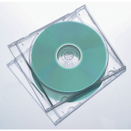 Fellowes CD Slimline JewelCase Clear (10)