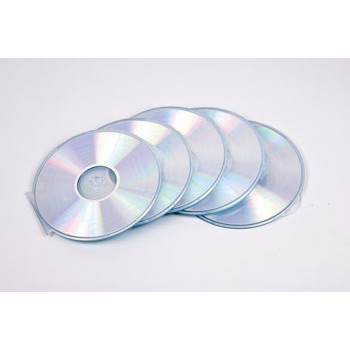 Fellowes CD Slim JewelCase Round Clear (5)