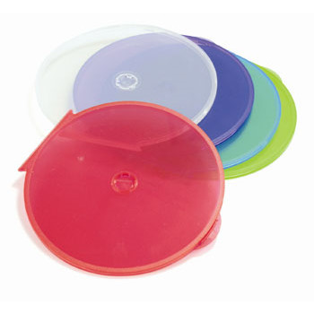 Fellowes CD Slimline JewelCase Round Coloured (5)