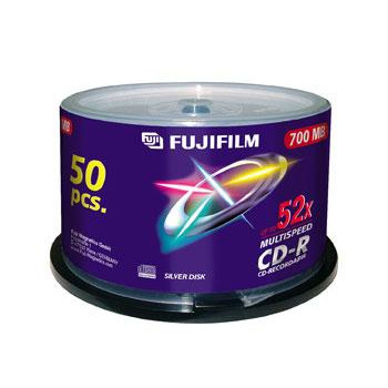 Fuji CD-R 700 MB 52x Cakebox (50)