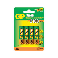Batteri Genopladelig LR6/AA 2100 mAh  (4)