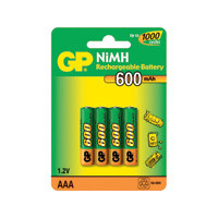 Batteri Genopladelig LR3/AAA 600 mAh  (4)