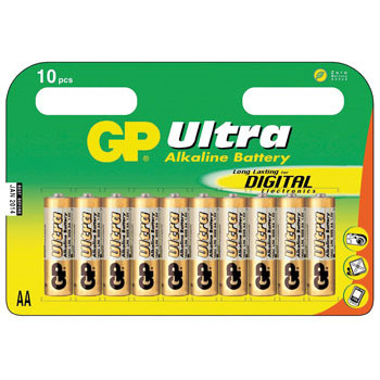 Batteri Ultra Alkaline LR6/AA    1,5V  (10)
